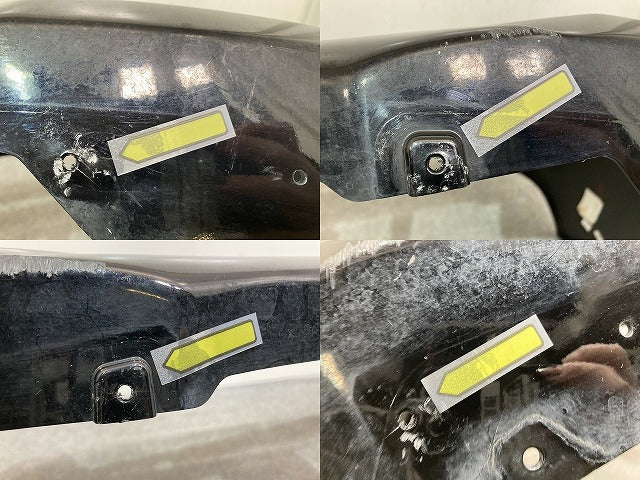 デイズ ルークス B21A 純正 後期 フロント バンパー 6400H424ZZ ブラックパール CAN 日産(146895)