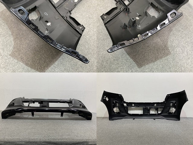 デイズ ルークス B21A 純正 後期 フロント バンパー 6400H424ZZ ブラックパール CAN 日産(146895)