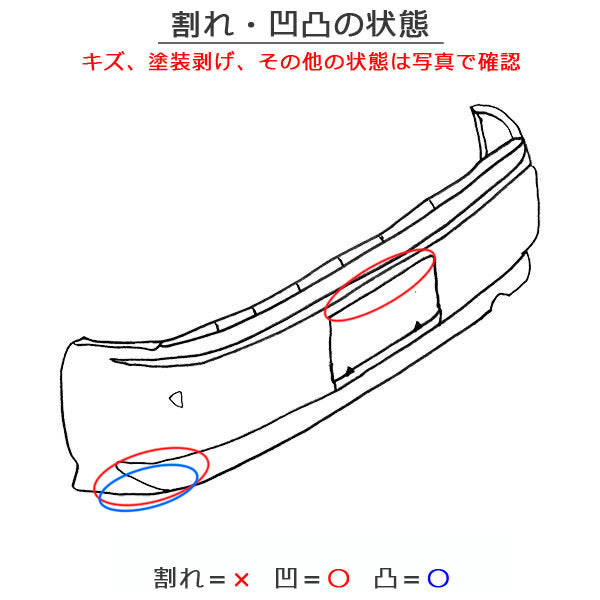 ハリアー 80系/MXUA80/MXUA85/AXUH80/AXUH85 PHEV/AXUP85 純正 リア バンパー スポイラー付 52159-48320/48330タ(146902)