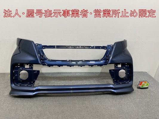 スペーシア カスタム MK53S 純正 フロント バンパー 71711 79R5 インディゴブルーメタリック2 WAL スズキ(146903)