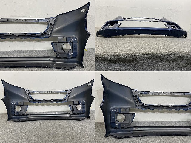 スペーシア カスタム MK53S 純正 フロント バンパー 71711 79R5 インディゴブルーメタリック2 WAL スズキ(146903)