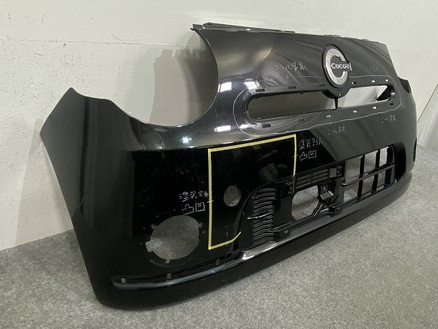 ミラ ココア L675S/L685S 純正 フロント バンパー 52119-B2780/B2860 ブラックマイカメタリック X07 ダイハツ(146906)