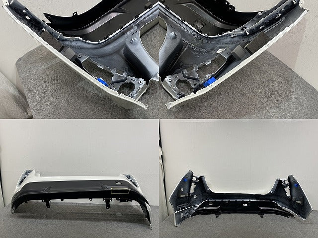 プリウス 50系/ZVW50/ZVW51/ZVW55 純正 前期 リア バンパー 52159-47110/30 ホワイトパールクリスタルシャイン 070 トヨタ(146914)
