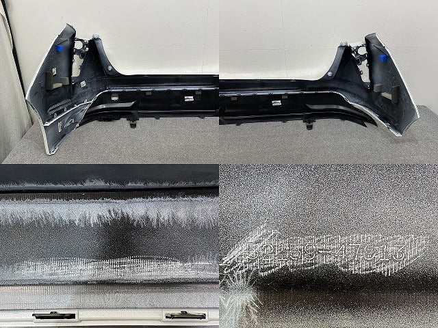 プリウス 50系/ZVW50/ZVW51/ZVW55 純正 前期 リア バンパー 52159-47110/30 ホワイトパールクリスタルシャイン 070 トヨタ(146914)