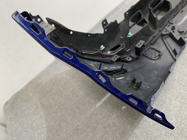 ノート/NOTE E13/SNE13 純正 前期 フロント バンパー スポイラー付 62022 6XJ0H オーロラフレアブルーパール RAY 日産(146919)