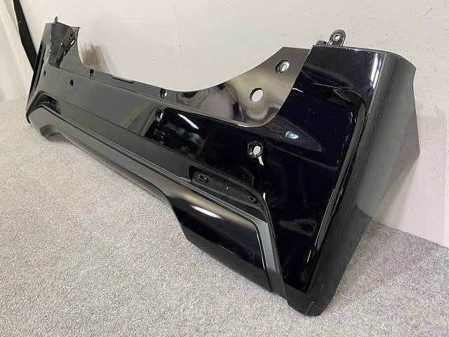 ルークス ハイウェイスター B44A/B45A/B47A/B48A 純正 リア バンパー 85022 7NA-0 ブラックパール GAS 日産(146921)