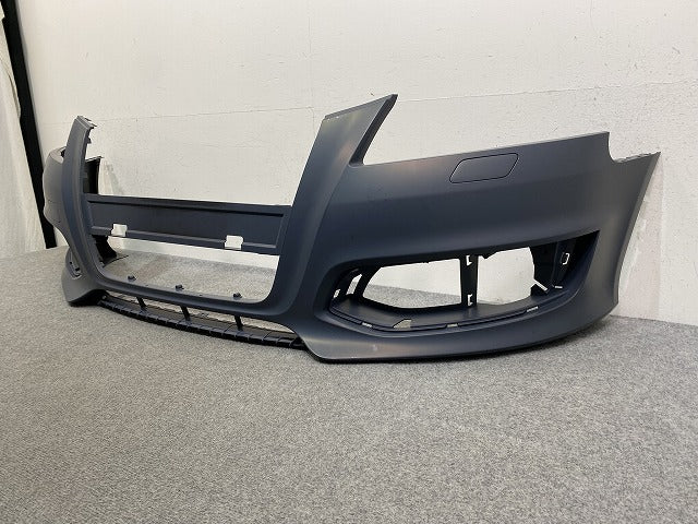 新品!A3 8P系 純正 フロント バンパー 8P0 807 437 T 未塗装 アウディ(146933)