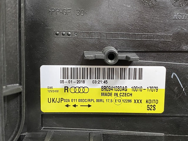 新品!Q5 8R系 2009-2012 純正 右 ヘッドライト/ランプ LED KOITO 10011-17075 アウディ(146949)