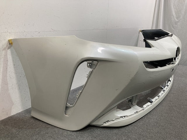 プリウス /ZVW50/ZVW51/ZVW55 純正 後期 前 フロント バンパー 52119-47978/47979/47980/47981 ホワイトパールクリスタルシャイン(146981)