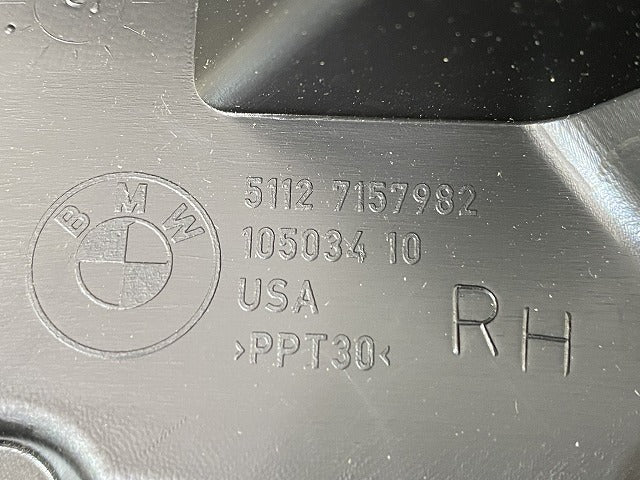 新品!X5 E70 純正 右 フロント フェンダー 5112 7157982 51657178396 サフ BMW(147036)