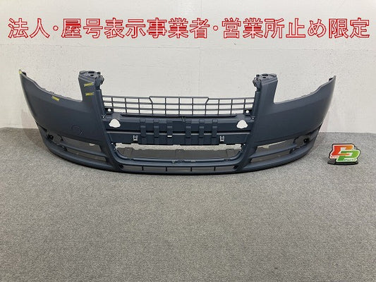 新品!A4(B7) 8E系 純正 フロント バンパー 8E0 807 437 AG 8E0807437AG サフ アウディ(147046)