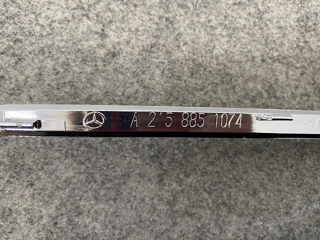 新品!CLクラス W215 純正 右 フロント バンパー メッキモール A 215 885 1074 A2158851074 メッキ メルセデスベンツ(147062)