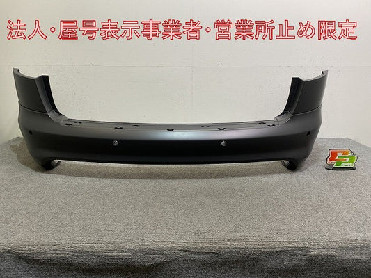新品!A6 4FH 純正 リア バンパー 4F0 807 511 D 4F9807303CV7W 未塗装 アウディ(147063)