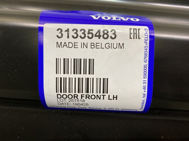 新品!C30 MB系ボルボ/VOLVO 純正 左 フロント ドア 31335483 V31335483 サフ ボルボ(147080)