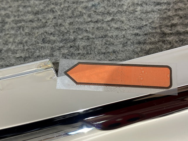 新品!トゥアレグ 7L系/2003-2010 純正 リア バンパー メッキモール 7L6 807 787 7L68077878Z8 メッキ フォルクスワーゲン(147107)