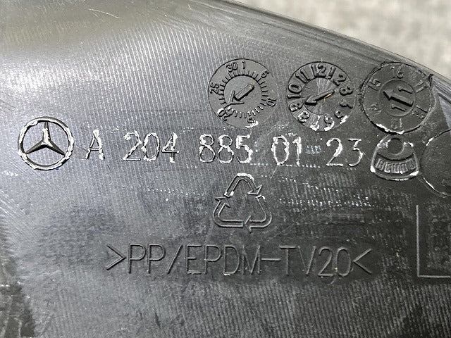 新品!Cクラス W204 純正 左 フロント フォグカバー A 204 885 01 23 A2048850123 未塗装 メルセデスベンツ(147123)