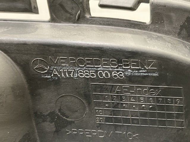 新品!CLAクラス C117 純正 フロント 右 エアダクト A 117 885 00 63 A1178850063 素地 メルセデスベンツ(147131)