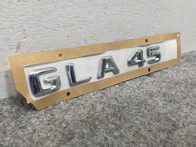 新品!GLAクラス X156 純正  エンブレム/オーナメント A1568170015 メッキ メルセデスベンツ(147138)