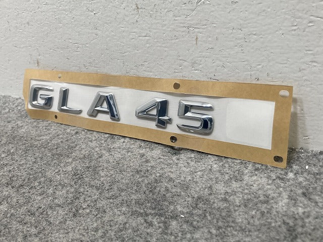 新品!GLAクラス X156 純正  エンブレム/オーナメント A1568170015 メッキ メルセデスベンツ(147138)