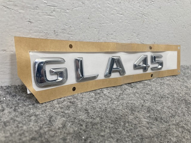 新品!GLAクラス X156 純正  エンブレム/オーナメント A1568170015 メッキ メルセデスベンツ(147139)