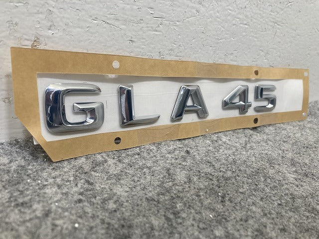 新品!GLAクラス X156 純正  エンブレム/オーナメント A1568170015 メッキ メルセデスベンツ(147140)