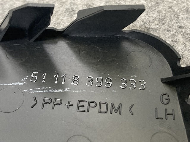 新品!Z3 E36 純正 左 フロント バンパー カバー 51 11 8 399 333 51118399333 素地 BMW(147174)