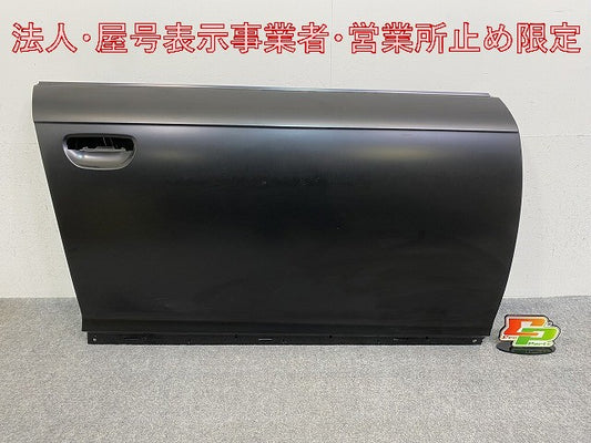 新品!A6(C6) 4F 純正 右 フロント ドア 4F0 831 052 F 4F0831052F 未塗装 アウディ(147209)