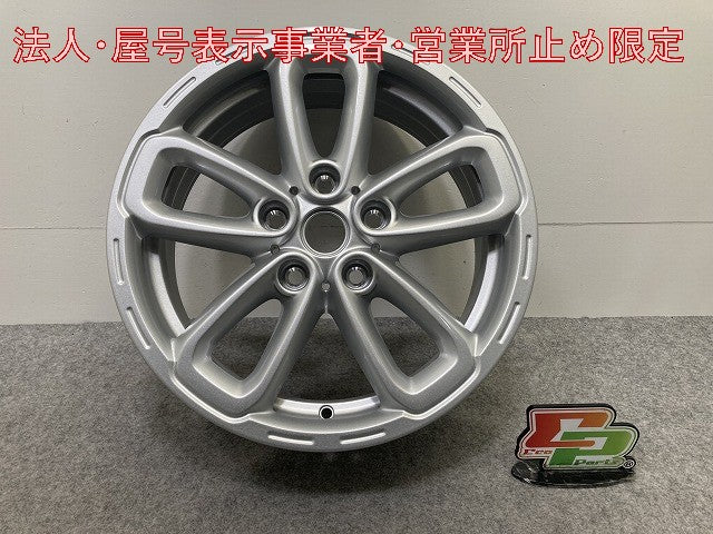 新品!ミニ クロスオーバー(F60) 純正 ホイール 1本のみ 17x7J/ET50/5穴 5H/PCD120/ハブ径72mm 36 10 9 811 730 36109811730 MINI(147232)