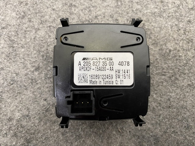 新品!Cクラス W205 純正  アナログ クロック/室内時計 A 205 827 35 00 A2058273500 ブラック メルセデスベンツ(147265)