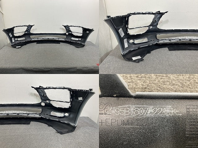 マカン 95B 純正 フロント バンパー 95B.807.221 95B807061M ホワイト C9A ポルシェ(147316)