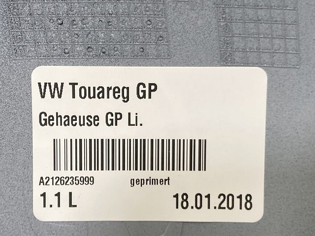 新品!トゥアレグ 7P 系/2015-2017 左 ドアミラー カバー A2126437/A2126435 7P6857537BRU サフ フォルクスワーゲン(147346)