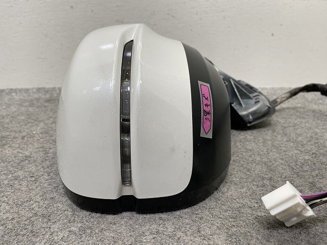 オデッセイ RC1/RC2/RC4 純正 右 ドアミラー 9線 ウインカー付 037569/KT17 76208-T6A-Q13 プラチナホワイトパール NH609P ホンダ(147362)