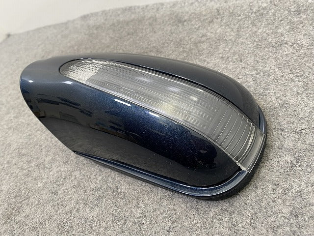 新品!Sクラス W220 純正 左 ドアミラー カバー ウインカー付 A220800164 00009189/01 643 A22081001649189 タンザナイトブルー 359(147371)
