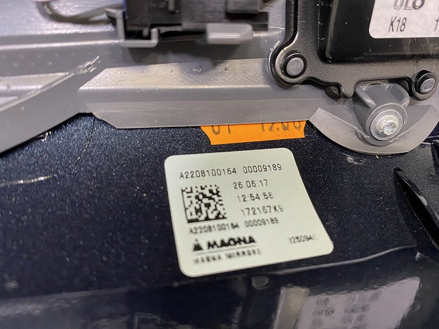 新品!Sクラス W220 純正 左 ドアミラー カバー ウインカー付 A220800164 00009189/01 643 A22081001649189 タンザナイトブルー 359(147371)