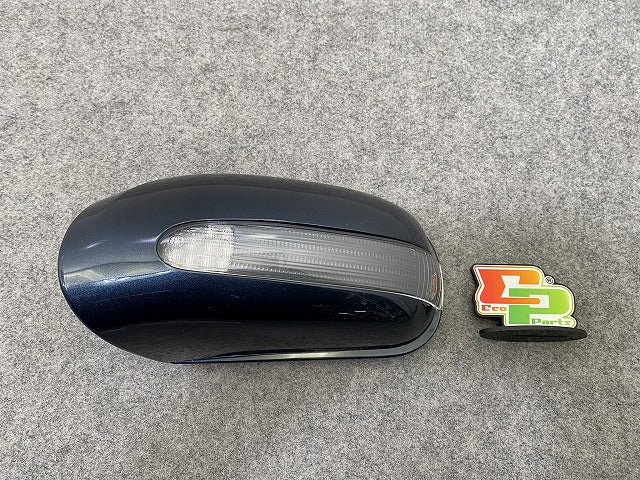 新品!Sクラス W220 純正 左 ドアミラー カバー ウインカー付 A220800164 00009189/01 643 A22081001649189 タンザナイトブルー 359(147372)