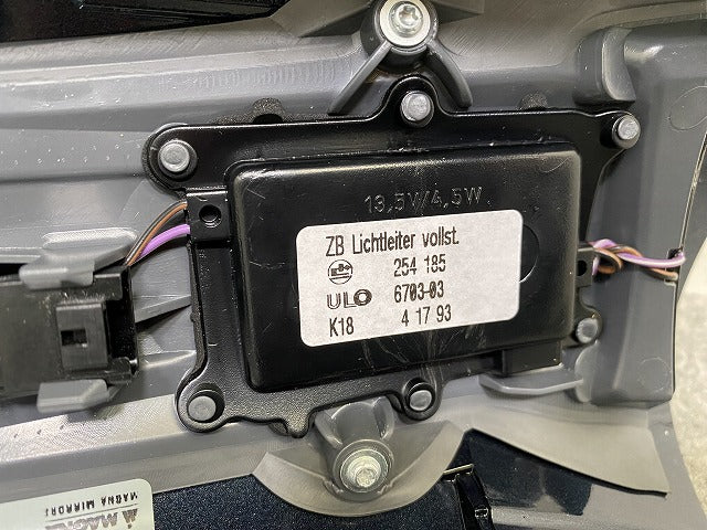 新品!Sクラス W220 純正 左 ドアミラー カバー ウインカー付 A220800164 00009189/01 643 A22081001649189 タンザナイトブルー 359(147372)