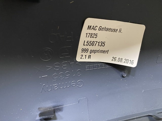 新品!トゥアレグ 7L系 純正 左 ドアミラー カバー L5507135 7L6857527DGRU 未塗装 フォルクスワーゲン(147377)