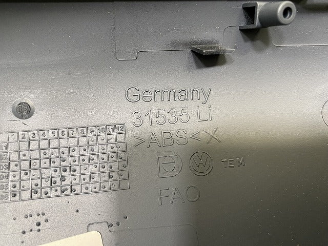 新品!トゥアレグ 7L系 純正 ドアミラー カバー L5507135 7L6857527DGRU 未塗装 フォルクスワーゲン(147378)