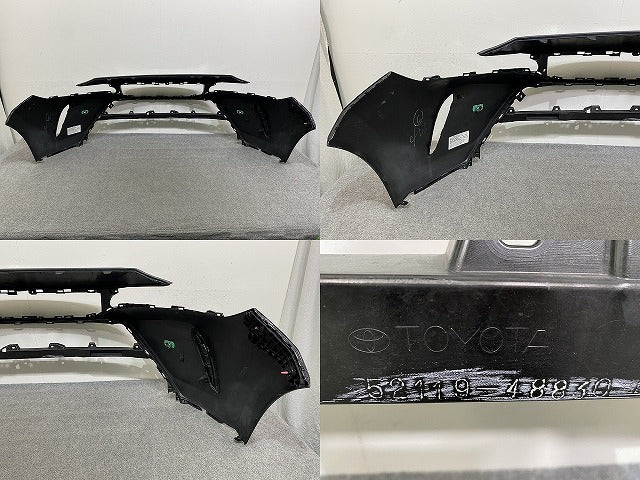 ハリアー 80系/S/G/MXUA80/MXUA85 ハイブリッド/AXUH80/AXUH85 純正 フロント バンパー 52119-48830 ブラック 202 トヨタ(147384)