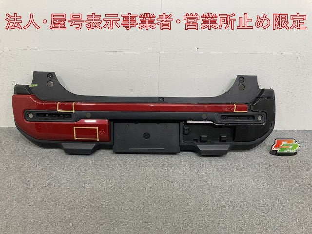 ハスラー MR92S/MR52S 純正 リア バンパー 71811-59S0 フェニックスレッドパール ガンメタリック 2トーンルーフ DW6 スズキ(147452)