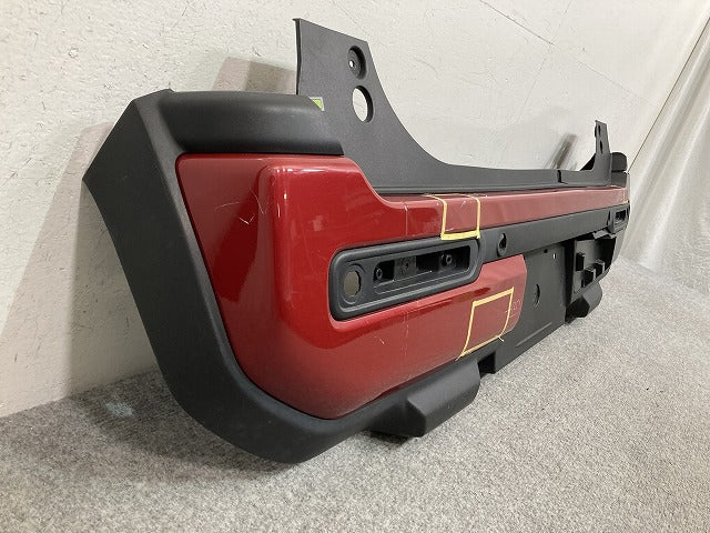 ハスラー MR92S/MR52S 純正 リア バンパー 71811-59S0 フェニックスレッドパール ガンメタリック 2トーンルーフ DW6 スズキ(147452)