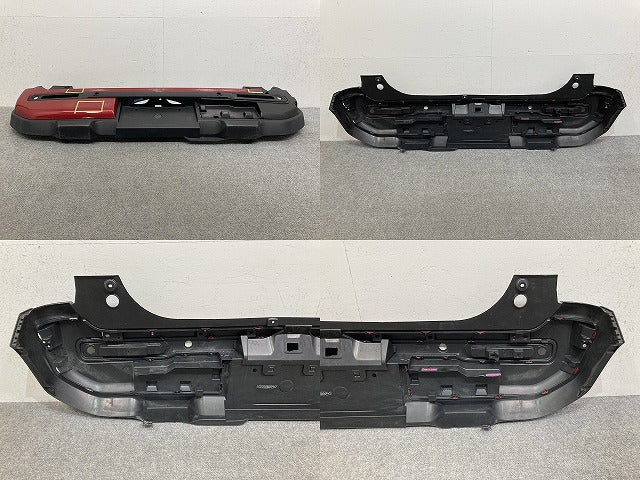 ハスラー MR92S/MR52S 純正 リア バンパー 71811-59S0 フェニックスレッドパール ガンメタリック 2トーンルーフ DW6 スズキ(147452)