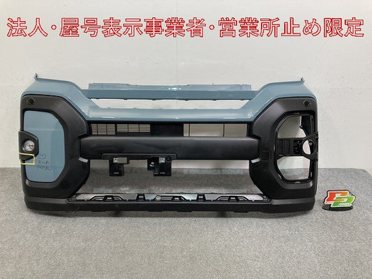 タント ファンクロス LA650S/LA660S 純正 フロント バンパー フォグ付 52119-B2G50 レイクブルーメタリック B87 ダイハツ(147458)