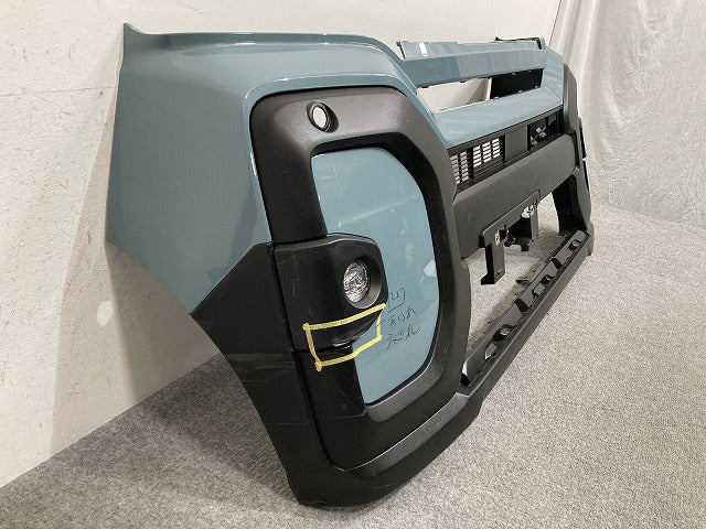 タント ファンクロス LA650S/LA660S 純正 フロント バンパー フォグ付 52119-B2G50 レイクブルーメタリック B87 ダイハツ(147458)