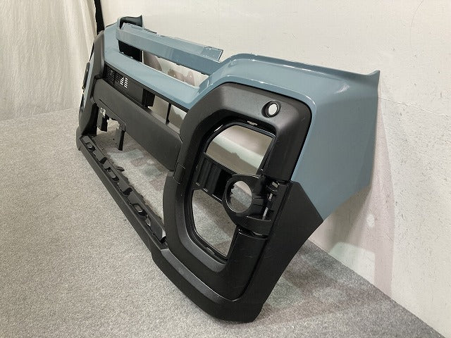 タント ファンクロス LA650S/LA660S 純正 フロント バンパー フォグ付 52119-B2G50 レイクブルーメタリック B87 ダイハツ(147458)