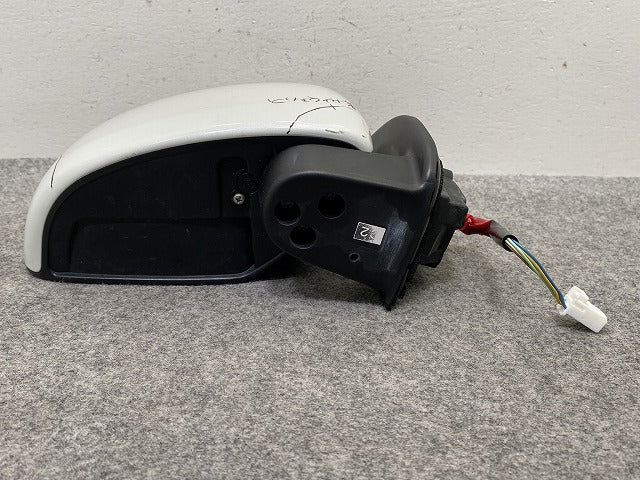 エブリィ DA17V/DA17W 純正 右 ドアミラー 5線 Murakami パールホワイト Z7T スズキ(147471)