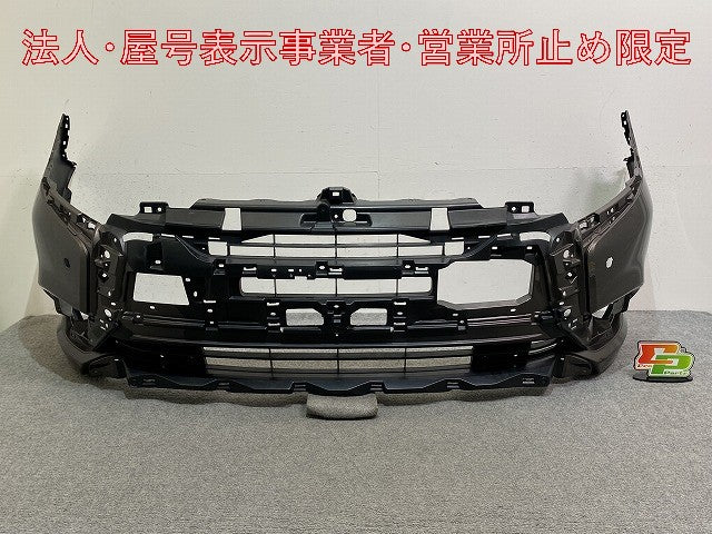 アウトランダー GF7W/GF8W 純正 後期 フロント バンパー 6410G227ZZ クォーツブラウンメタリック C06 三菱(147472)