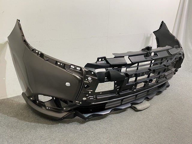 アウトランダー GF7W/GF8W 純正 後期 フロント バンパー 6410G227ZZ クォーツブラウンメタリック C06 三菱(147472)
