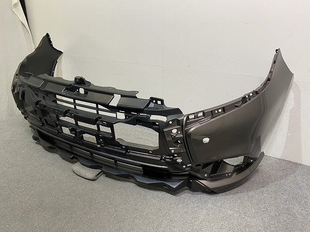 アウトランダー GF7W/GF8W 純正 後期 フロント バンパー 6410G227ZZ クォーツブラウンメタリック C06 三菱(147472)