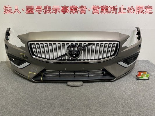 V60 ZB 純正 フロント バンパー 31690589 ペブルグレーメタリック 727 ボルボ(147481)